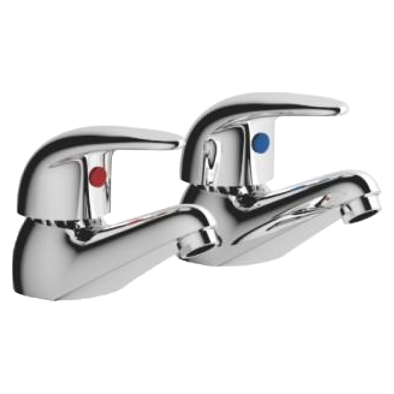 T5107 Basin Taps ( pair ) Tapered Water Faucet