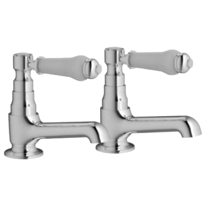 T6207R Basin Taps ( pair ) Tapered Water Faucet