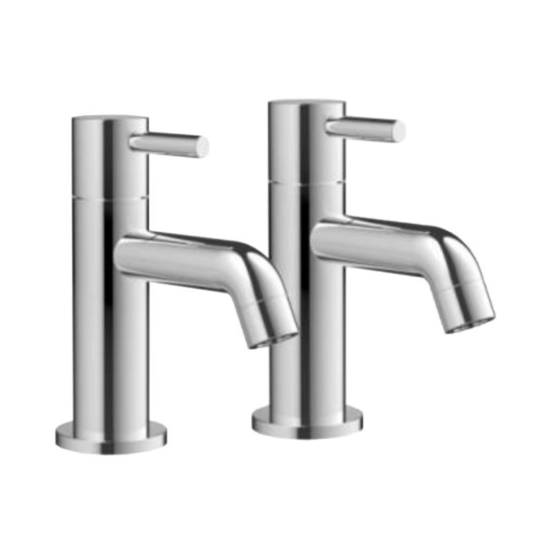 T7108 Bath Taps ( pair ) Tapered Water Faucet