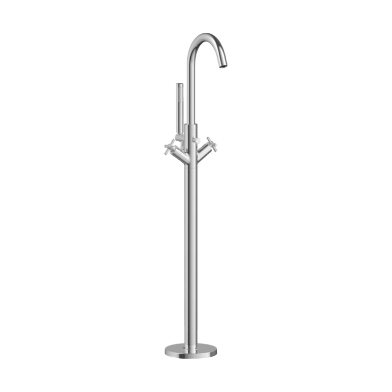 T7268 Freestanding Bath Shower Mixer Tapered Water Faucet