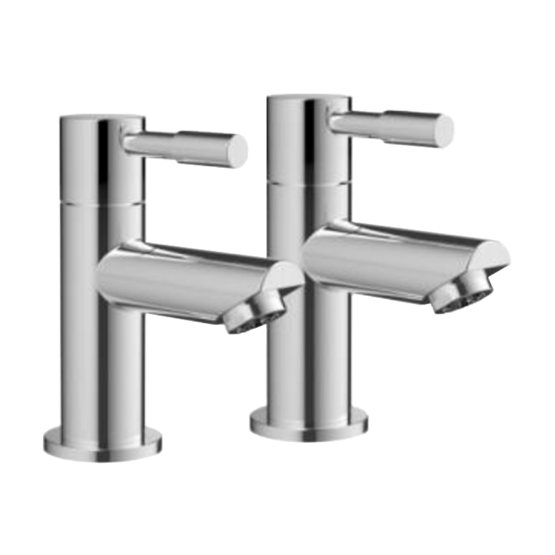 T7307 Basin Taps ( pair ) Tapered Water Faucet