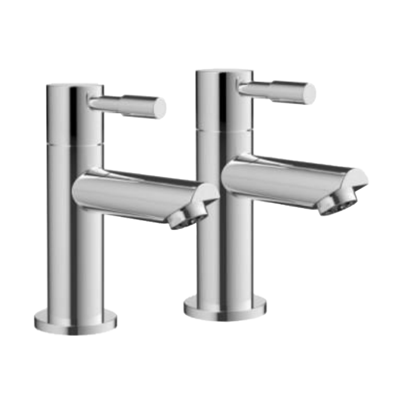 T7308 Bath Taps ( pair ) Tapered Water Faucet