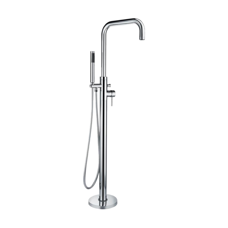 T7364 Freestanding Bath Shower Mixer Tapered Water Faucet