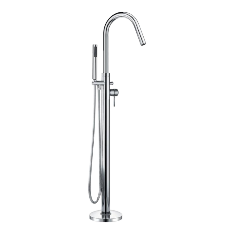 T7365 Freestanding Bath Shower Mixer Tapered Water Faucet