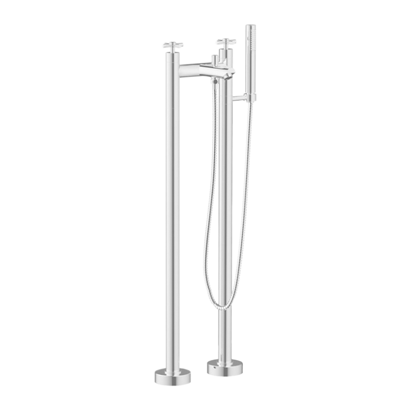 T7468 Freestanding Bath shower Mixer Tapered Water Faucet