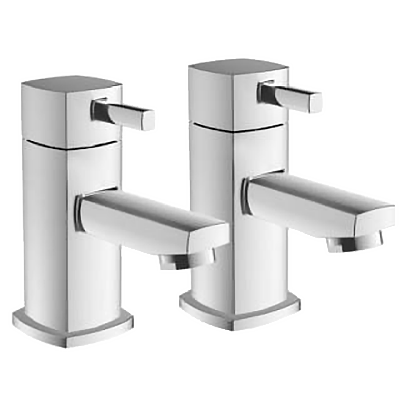 T8107 Basin Taps ( pair ) Tapered Water Faucet