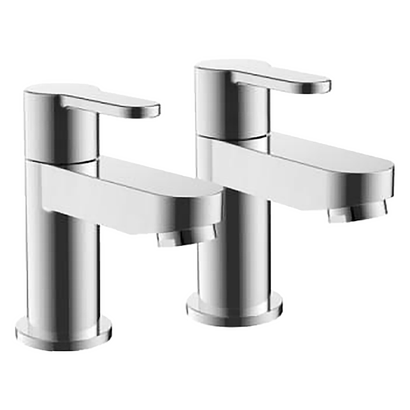 T8307 Basin Taps ( pair ) Tapered Water Faucet