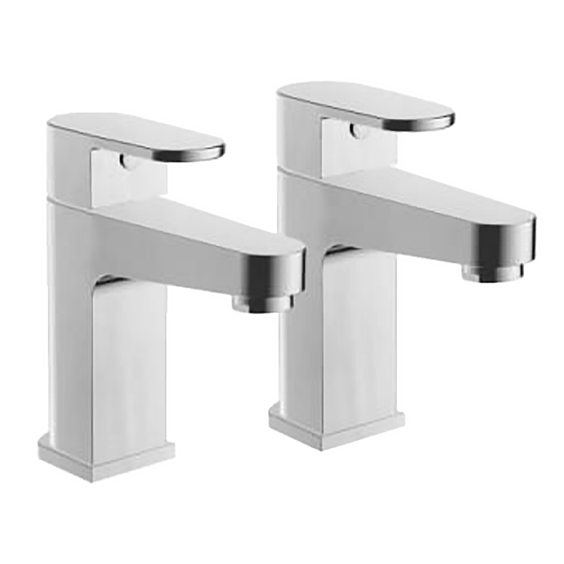 T8608 Bath Taps ( pair ) Tapered Water Faucet