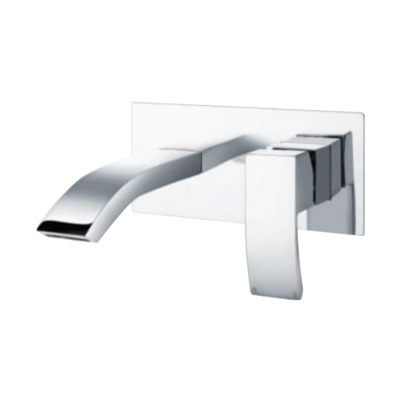 T8722 Wall-mounted Basin Mixer Tapered Water Faucet