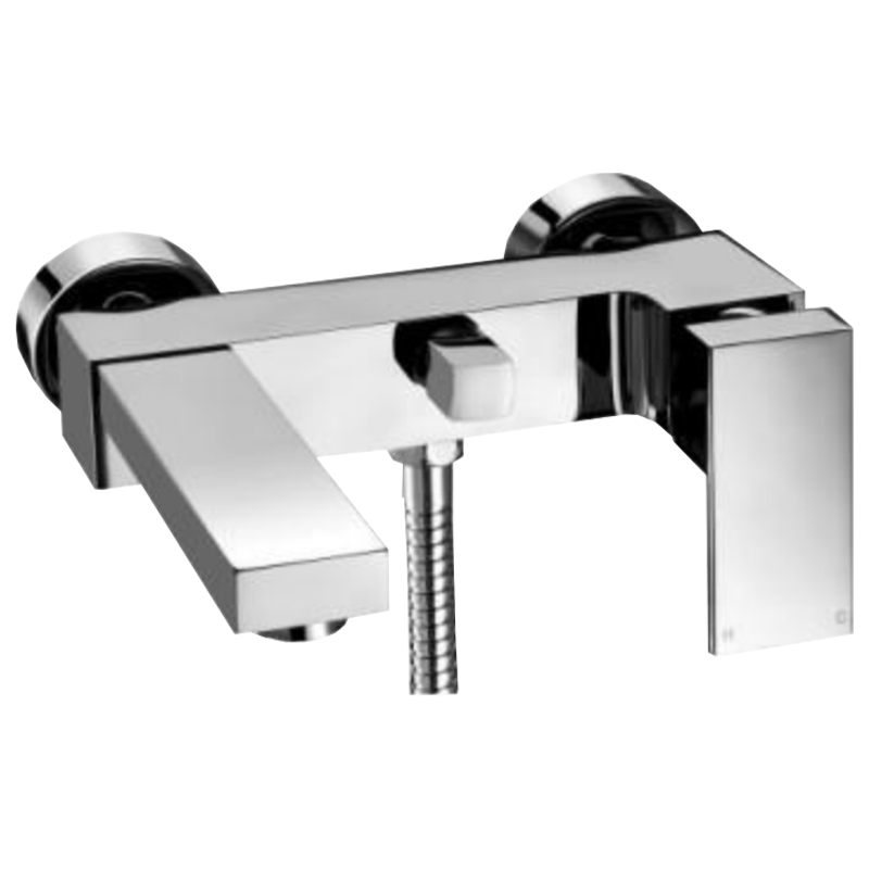 T8812 Wall-mounted Bath Shower Mixer Tapered Water Faucet