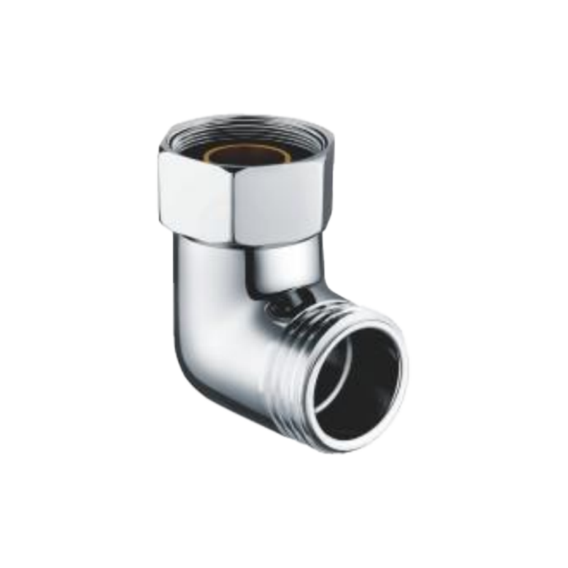 A424 Elbow Connector Bath Pillar , Radiator Valves ＆ Other Spare Parts