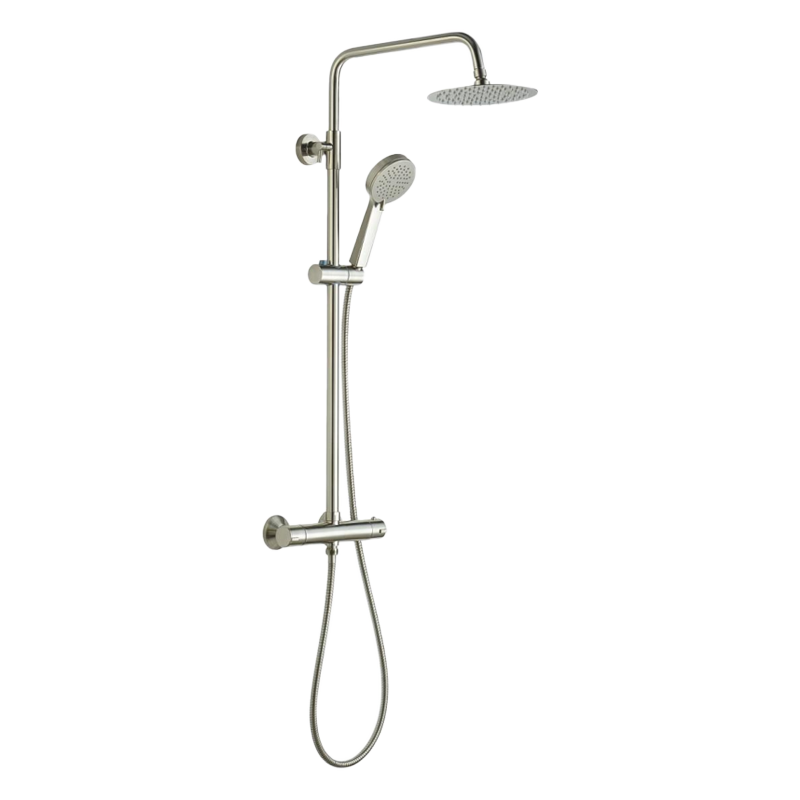 K120E Thermostatic Shower Set( Brushed Nickel ) Thermostatic Shower Valve and Shower Kit