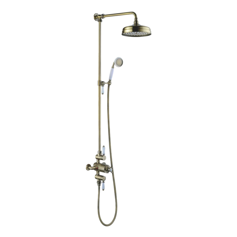 K202G Thermostatic Shower Kit( Green Bronze） Thermostatic Shower Valve and Shower Kit