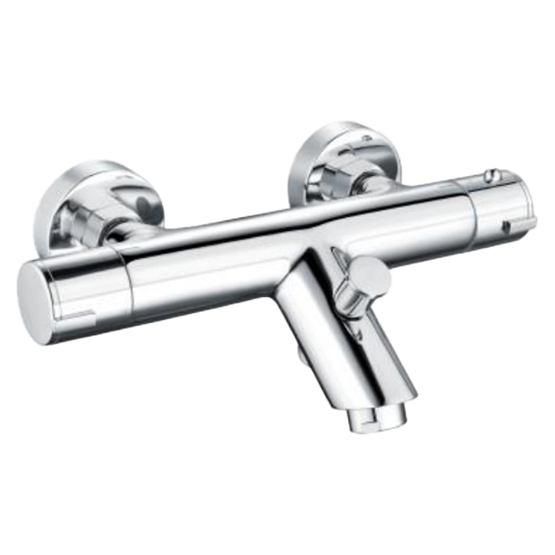 T41001 Wall-mounted Thermostatic Bath Shower Mixer Thermostatic Shower Valve and Shower Kit