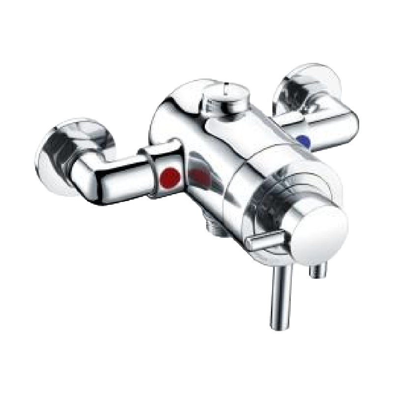 T42014B Thermostatic Shower Valve( bottom outlet） Thermostatic Shower Valve and Shower Kit