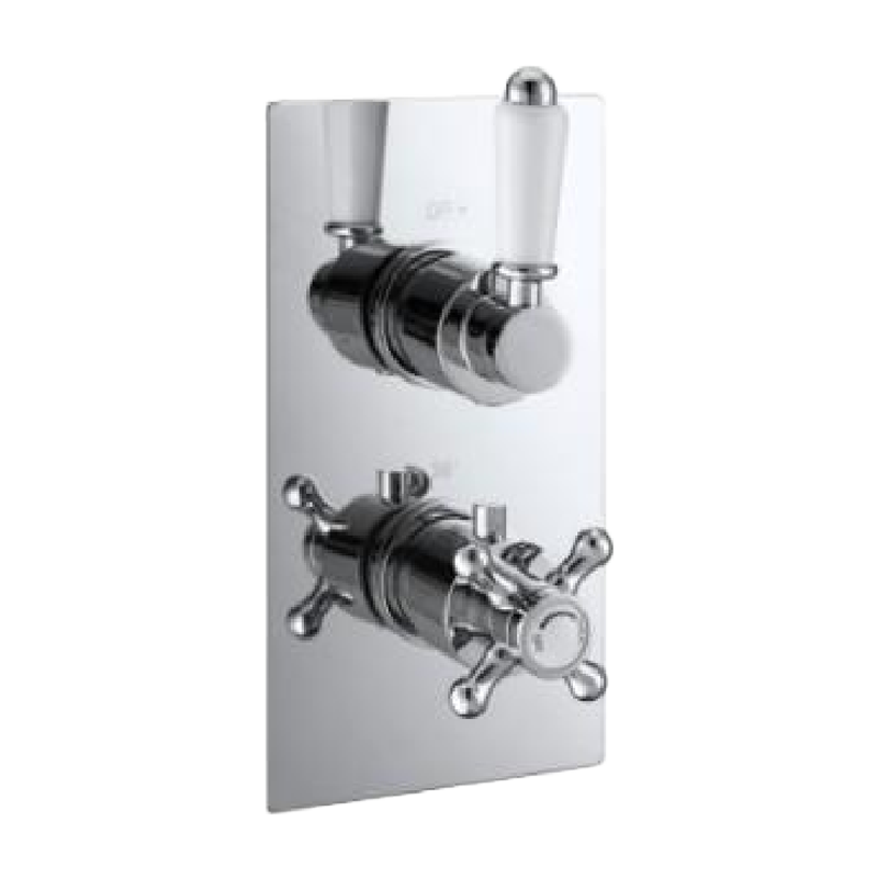 T47032 Twin Concealed Thermostatic Shower Valve