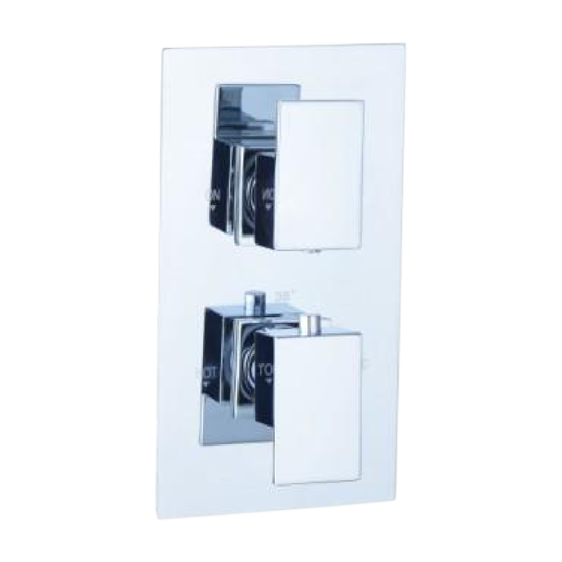 T47092 Twin Concealed Thermostatic Shower Valve