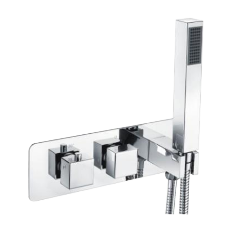 T47142 Concealed Thermostatic Shower Valve ( Two Outlets ) Thermostatic Shower Valve and Shower Kit