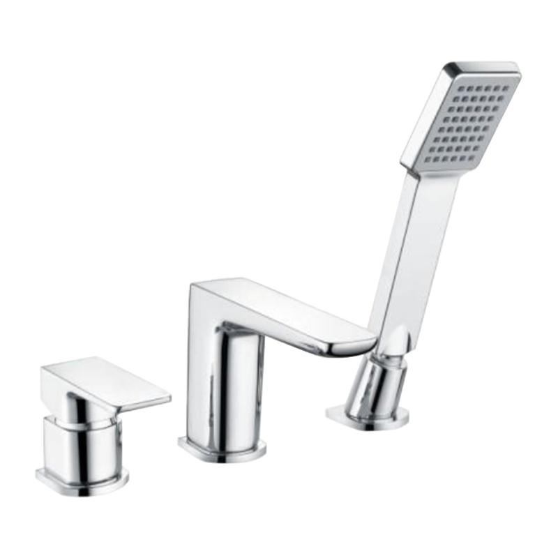 T730013 3-hole Deck Mounted Bath Shower Mixer