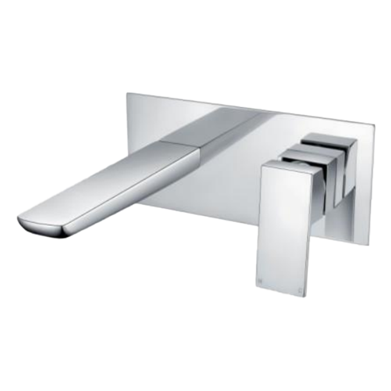 T730023 Wall-mounted Bath Mixer Tapered Water Faucet