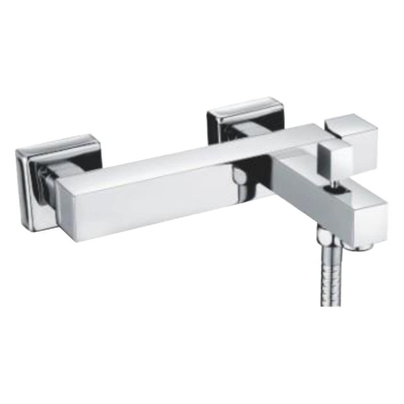 T811001 Wall-mounted Bath shower Mixer Tapered Water Faucet