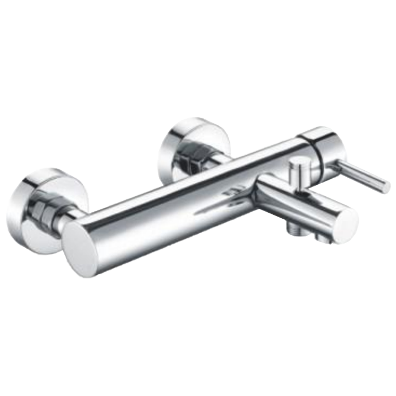 T813001 Wall-mounted BathShower Mixer Tapered Water Faucet