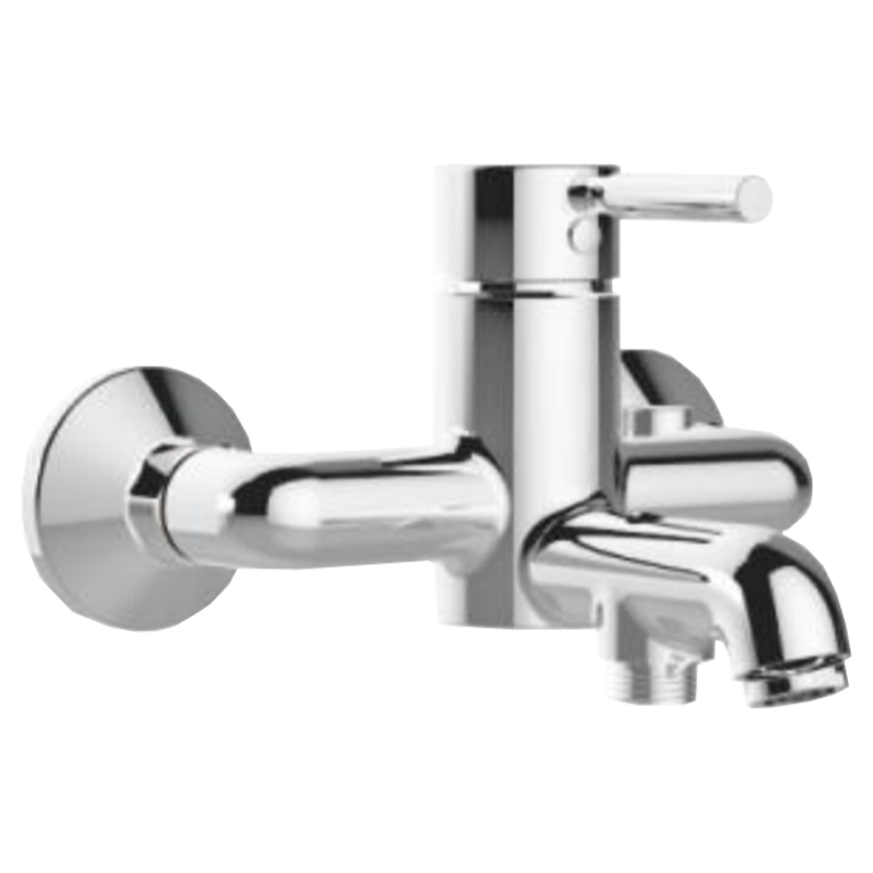 T814001 Wall-mounted Bath Shower Mixer Tapered Water Faucet