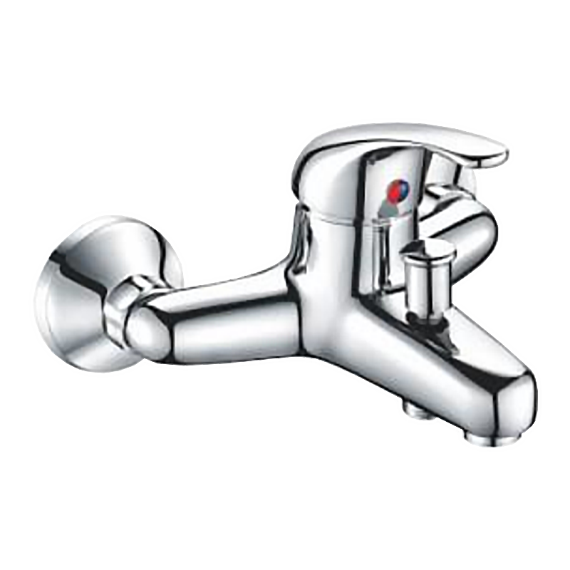 T817001 Wall-mounted Bath Shower Mixer Tapered Water Faucet