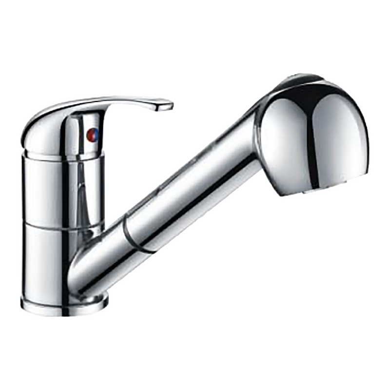 T819008 Pull-out Kitchen Sink Mixer Tapered Water Faucet