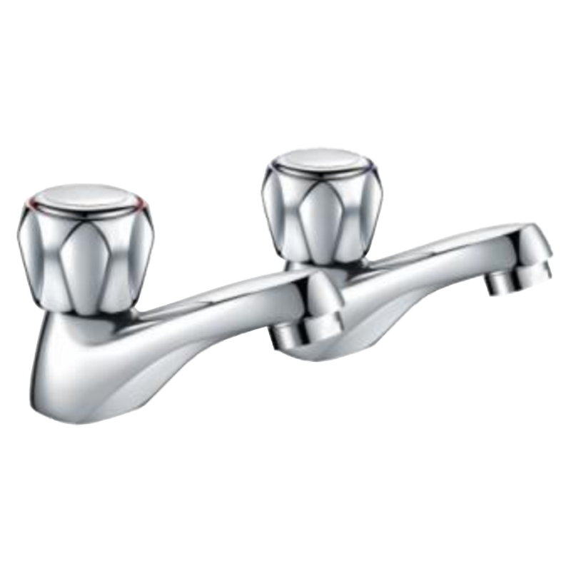 T823007 Basin Taps ( pair ) Tapered Water Faucet